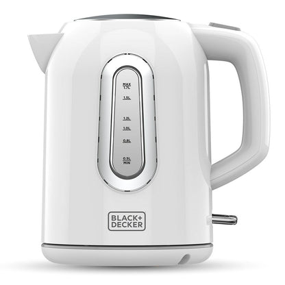 Black &amp; Decker BXKE2204E Kettle White 2200 W 1.7 L