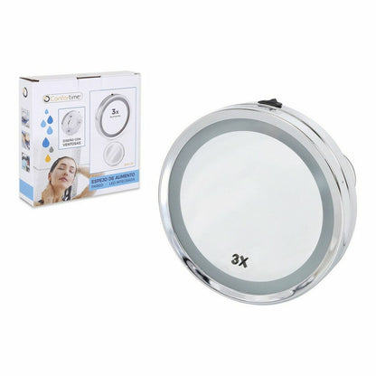 Confortime LED Magnifying Mirror 15 x 3 x 15 cm (6 Units)