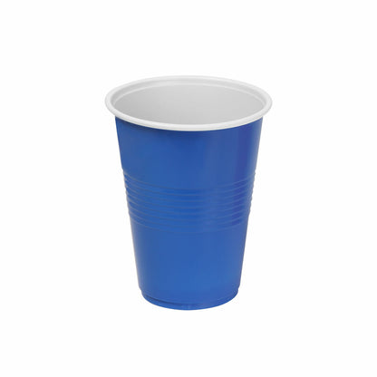 Set de vasos reutilizables Algon Azul 24 Unidades 250 ml (25 Piezas)