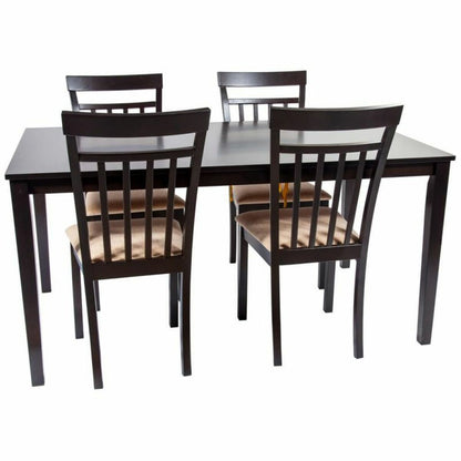 Silla de Comedor Alexandra House Living Nuez moscada 52 x 95 x 44 cm