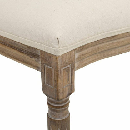 Silla de Comedor Alexandra House Living Beige 46 x 96 x 48 cm