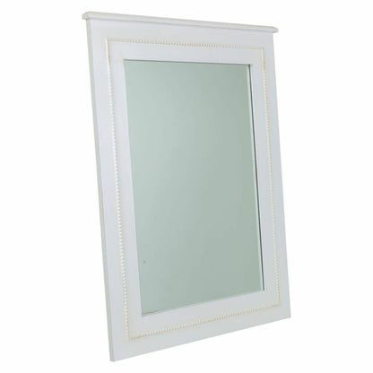 Espejo de pared Alexandra House Living Blanco Vidrio Madera de abeto 3 x 90 x 70 cm