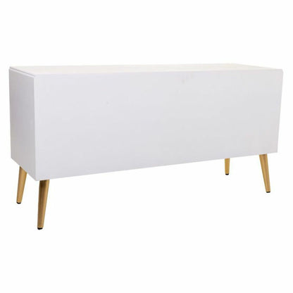 Aparador Alexandra House Living Blanco Dorado 40 x 61 x 121 cm