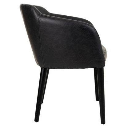 Sillón Alexandra House Living Negro 60 x 82 x 62 cm