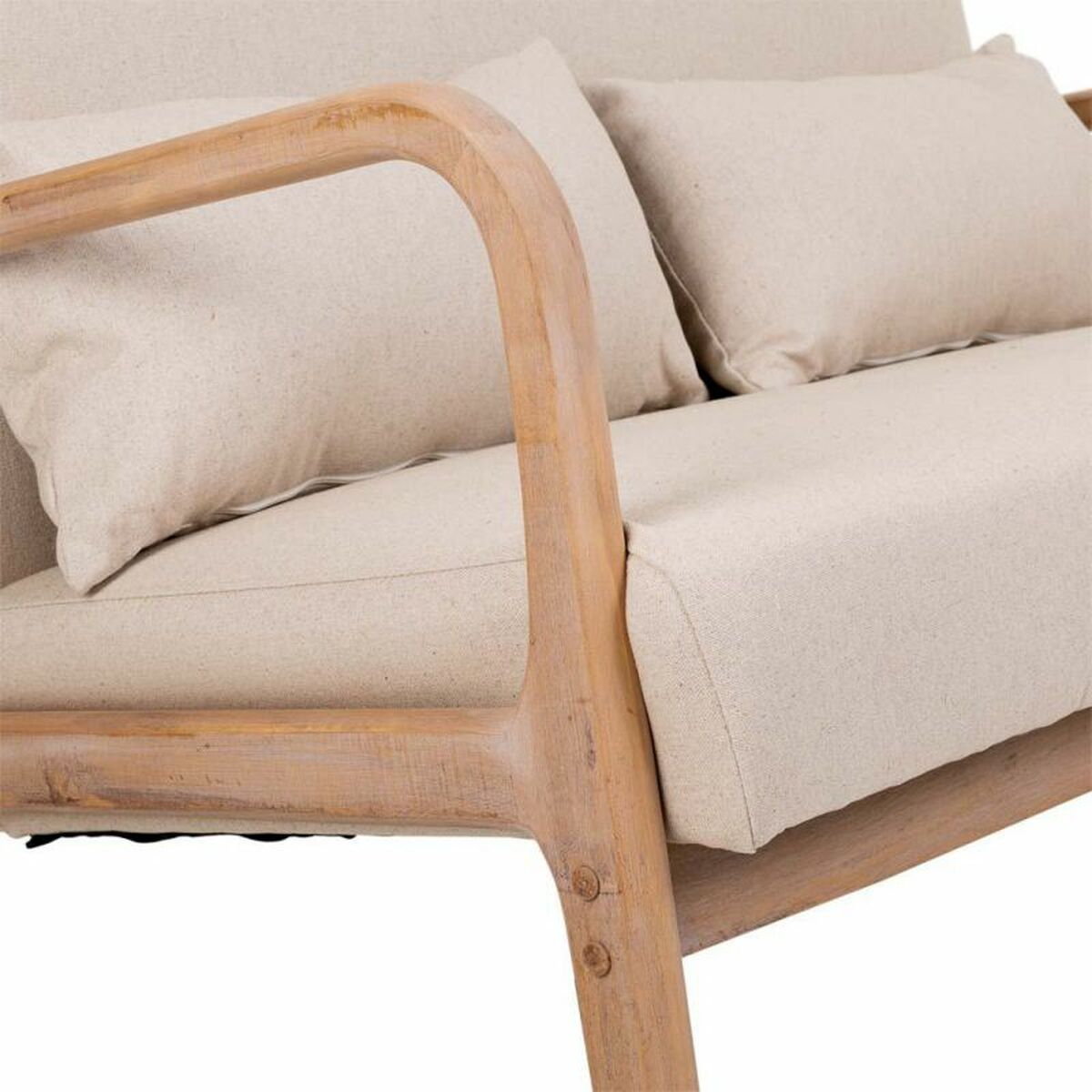 Sofá Alexandra House Living Crema 85 x 74 x 122 cm