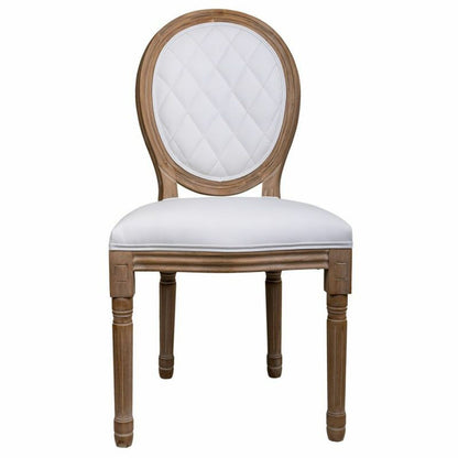 Silla de Comedor Alexandra House Living Blanco 46 x 96 x 48 cm