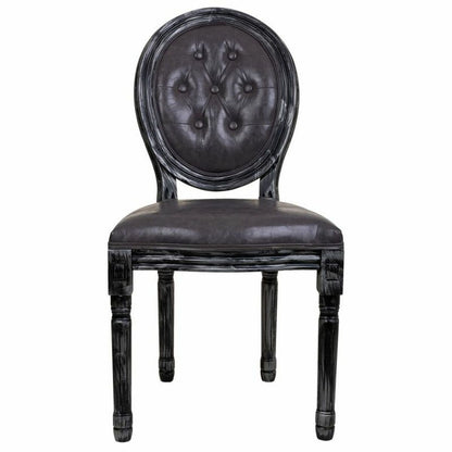 Silla de Comedor Alexandra House Living Negro 46 x 96 x 48 cm