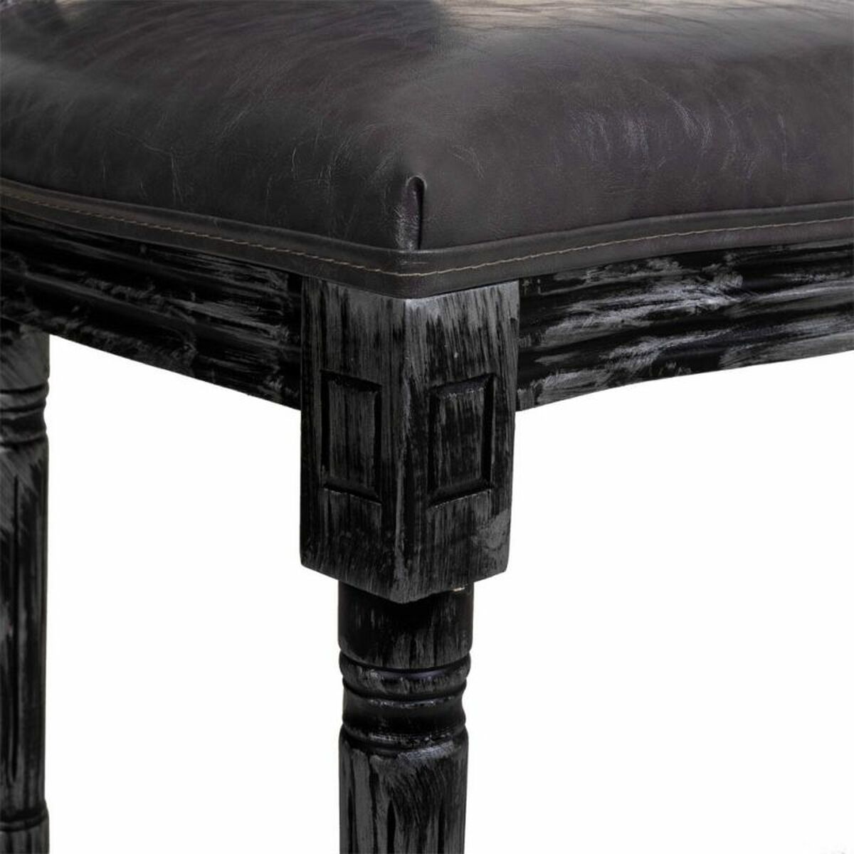 Silla de Comedor Alexandra House Living Negro 46 x 96 x 48 cm