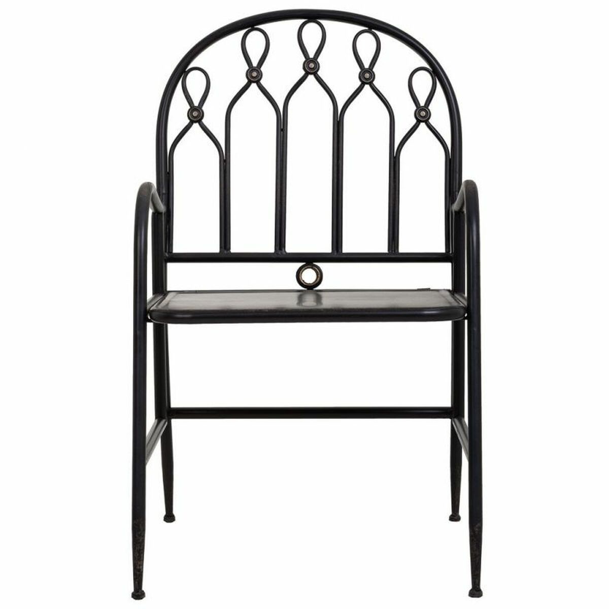 Silla de Comedor Alexandra House Living Negro 56 x 96 x 55 cm