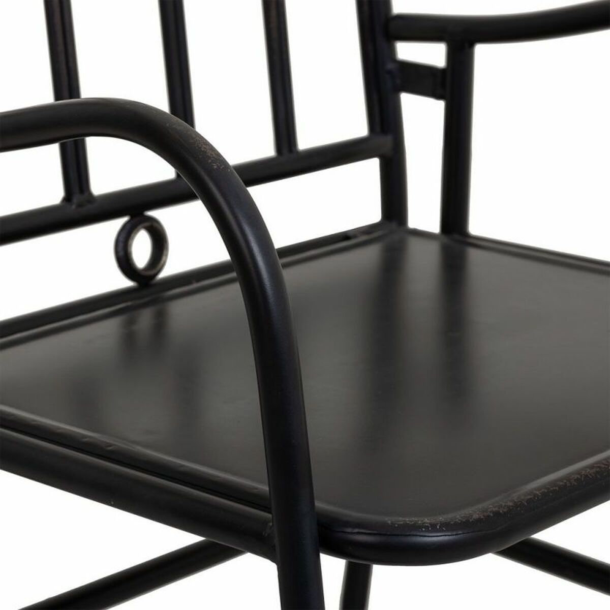 Silla de Comedor Alexandra House Living Negro 56 x 96 x 55 cm