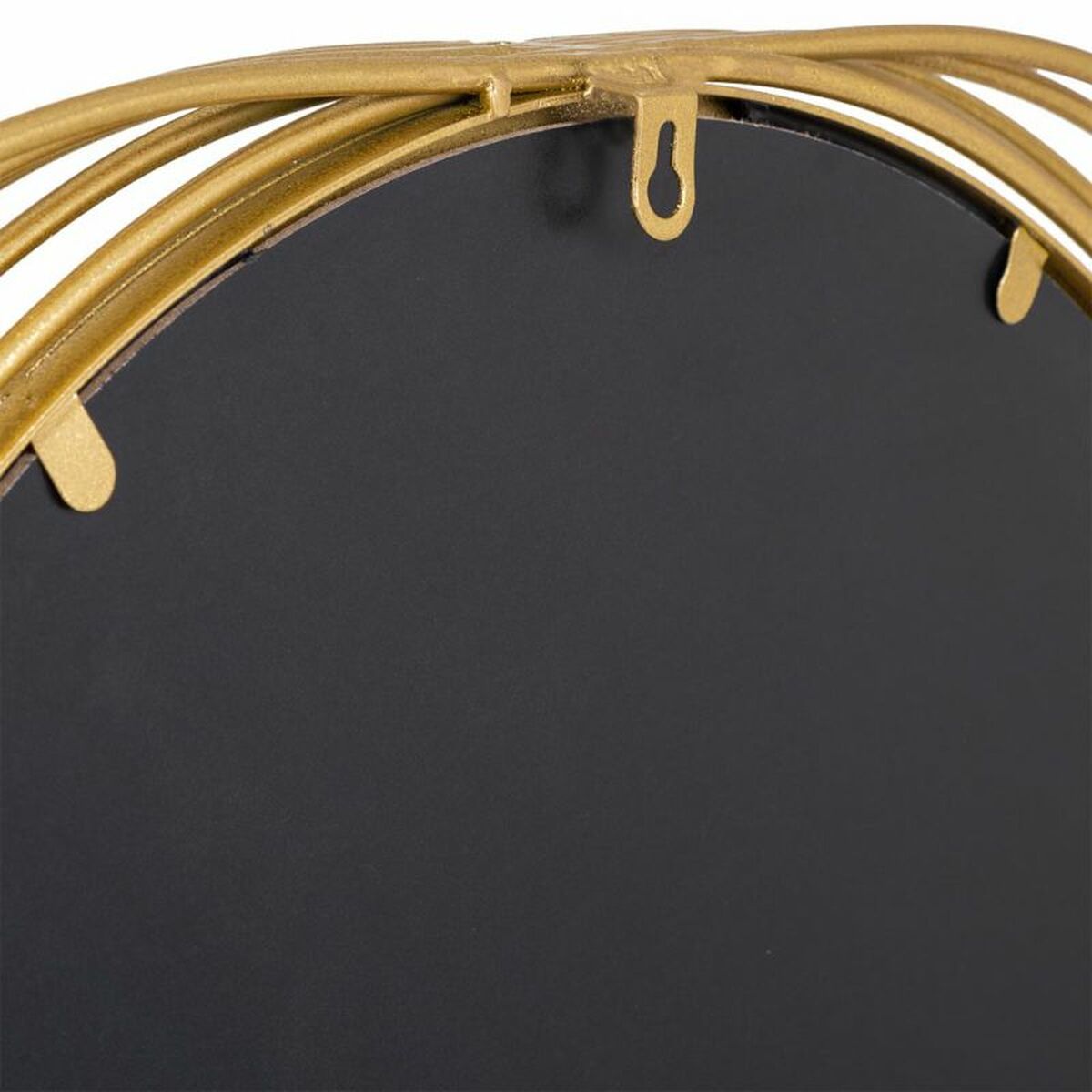 Espejo de pared Alexandra House Living Oro Metal Hierro Espejo 4 x 49 x 66 cm