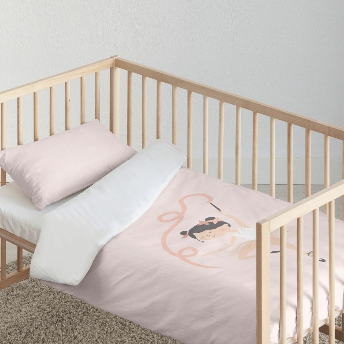 Duvet Cover for Crib Kids&amp;Cotton Chay 115 x 145 cm