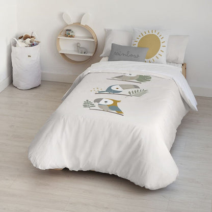 Kids&amp;Cotton Duvet Cover Esko White 175 Thread Count 180 x 220 cm