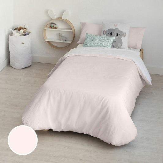 Kids&amp;Cotton Kanu Pink Duvet Cover 175 Threads 155 x 220 cm