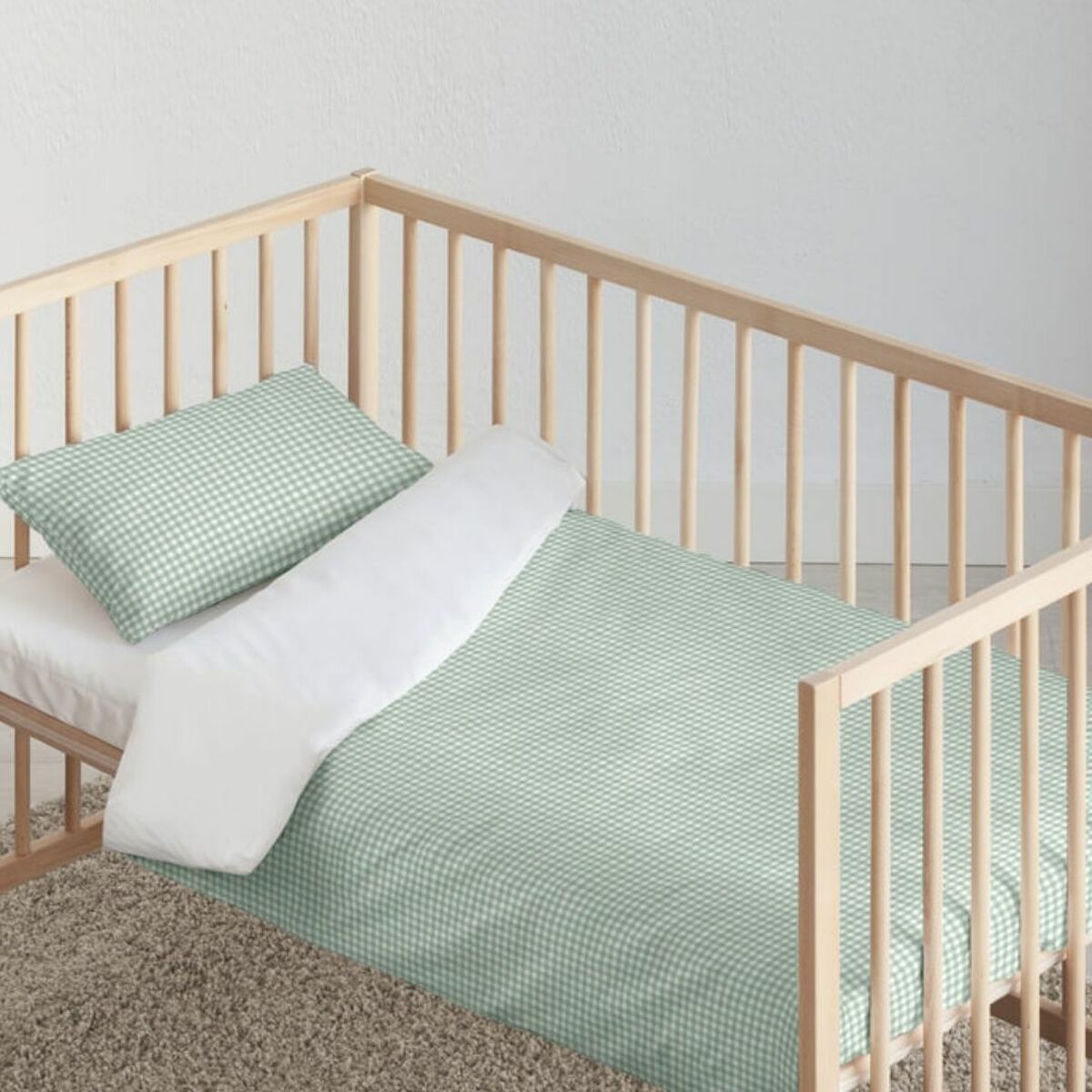 Duvet Cover for Crib Kids&amp;Cotton Vichy 115 x 145 cm