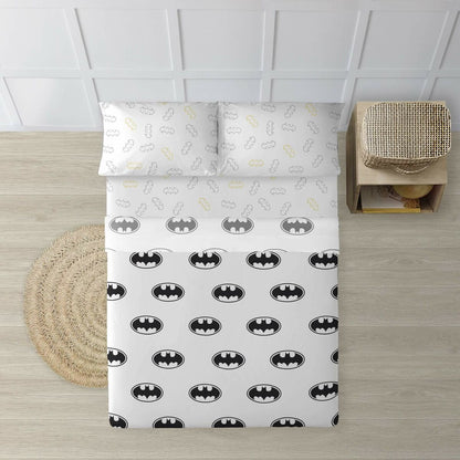 Juego de Sábanas Batman Basic Multicolor Cama 135 cm