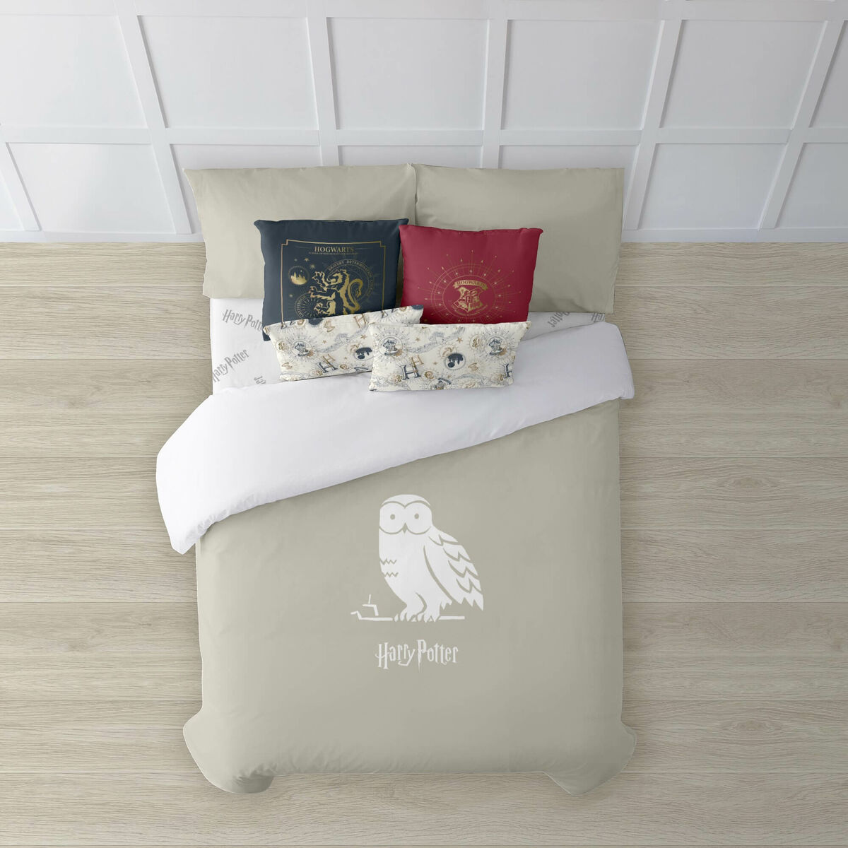 Funda Nórdica Harry Potter Magical Hedwig Multicolor 140 x 200 cm Cama de 80