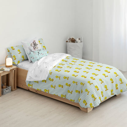 Tweety Duvet Cover Tweety Vichy Multicolor 140 x 200 cm