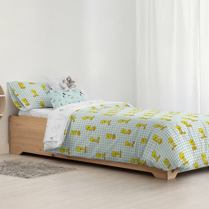 Tweety Duvet Cover Tweety Vichy Multicolor 140 x 200 cm