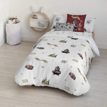 Harry Potter Duvet Cover Platform 9 3/4 Multicolor 180 x 220 cm Bed of 105