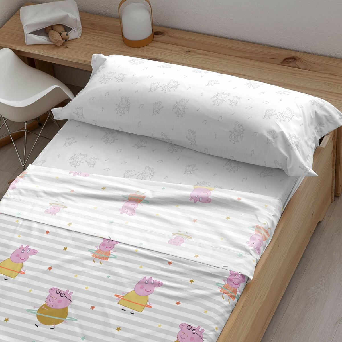 Peppa Pig Hula Hoop Multicolor Sheet Set