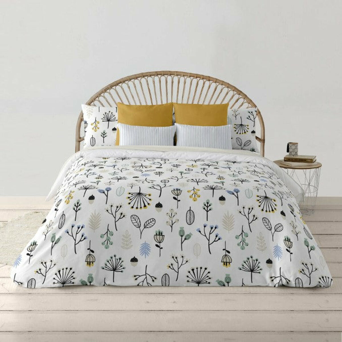 Santorini Mint Decolored Duvet Cover 140 x 200 cm