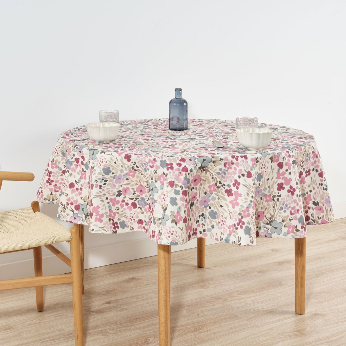 Belum stain-resistant tablecloth 0120-52 Multicolor Flowers