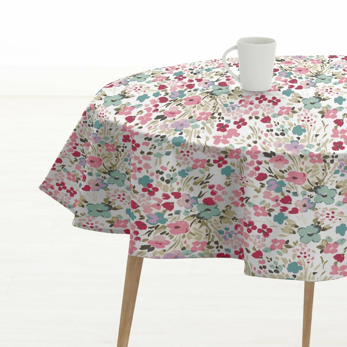 Belum stain-resistant tablecloth 0120-52 Multicolor Flowers