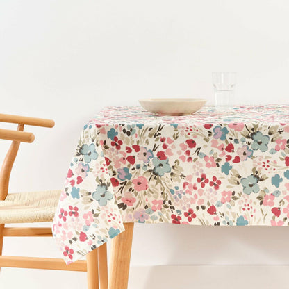 Belum stain-resistant tablecloth 0120-52 180 x 200 cm Flowers