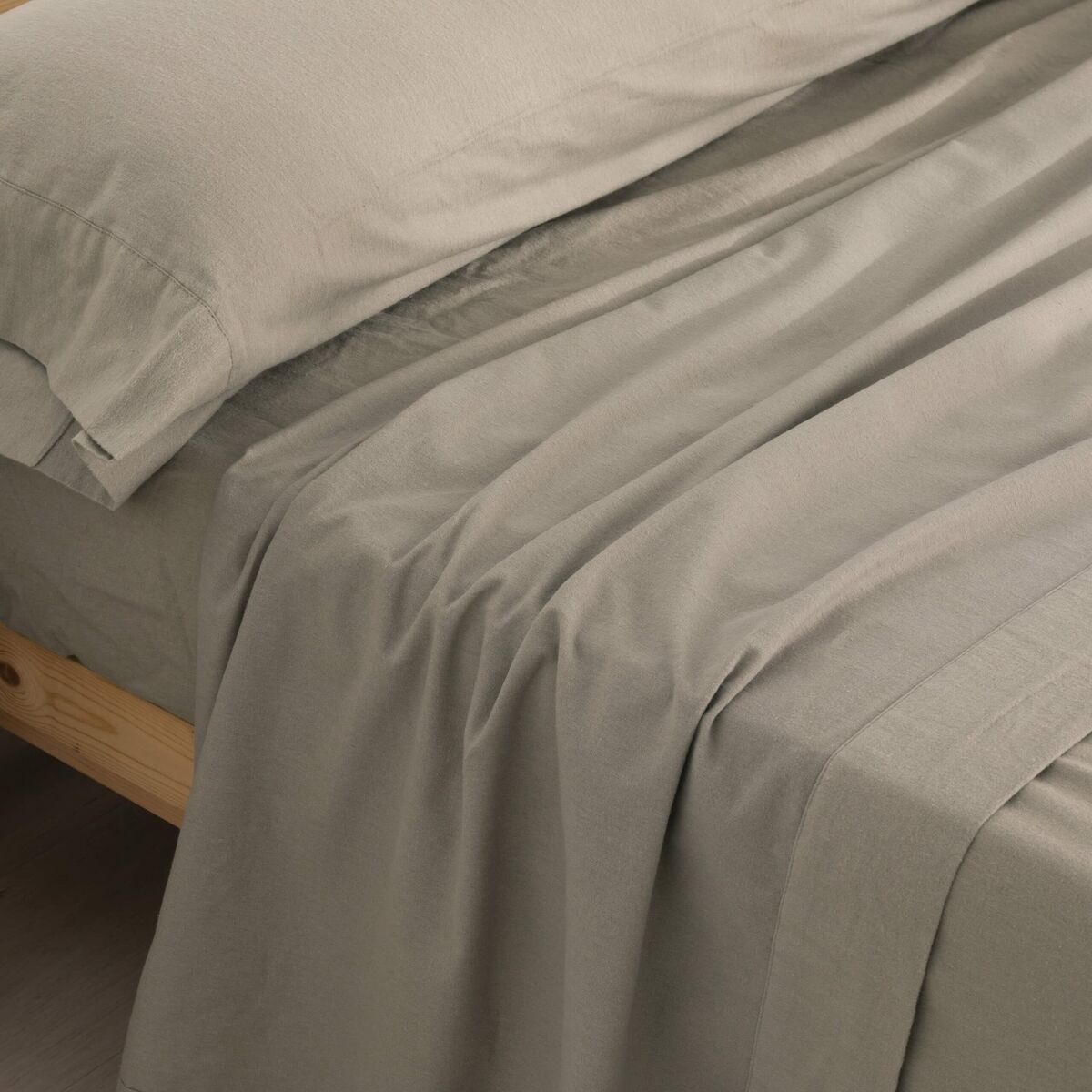 SG Home Taupe Sheet Set 150 Bed Flannel