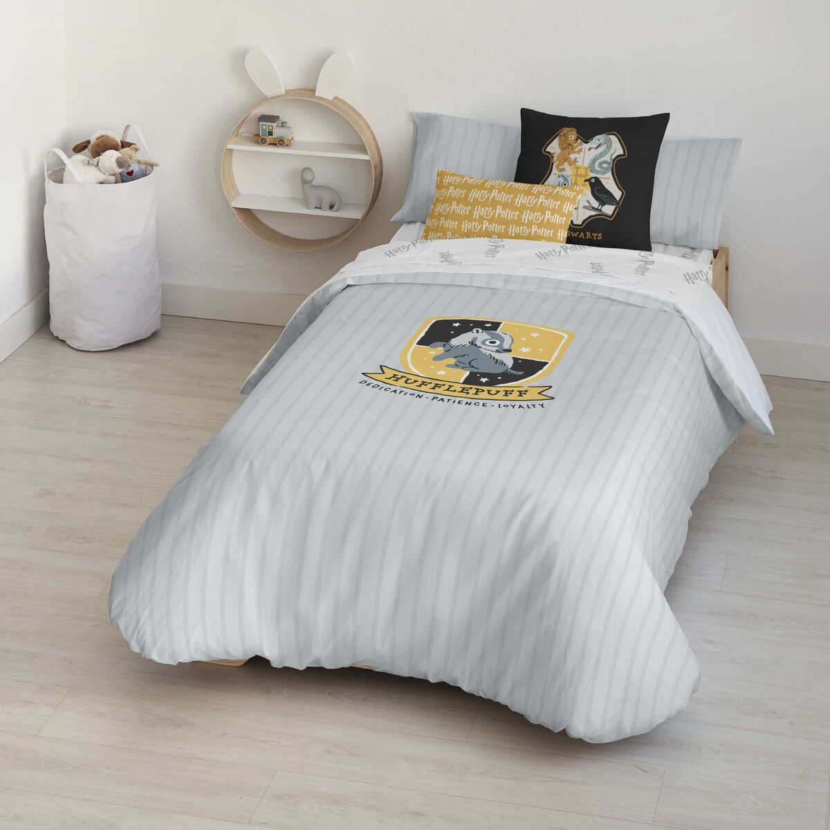 Funda Nórdica Harry Potter Hufflepuff Sweet 180 x 220 cm Cama de 105