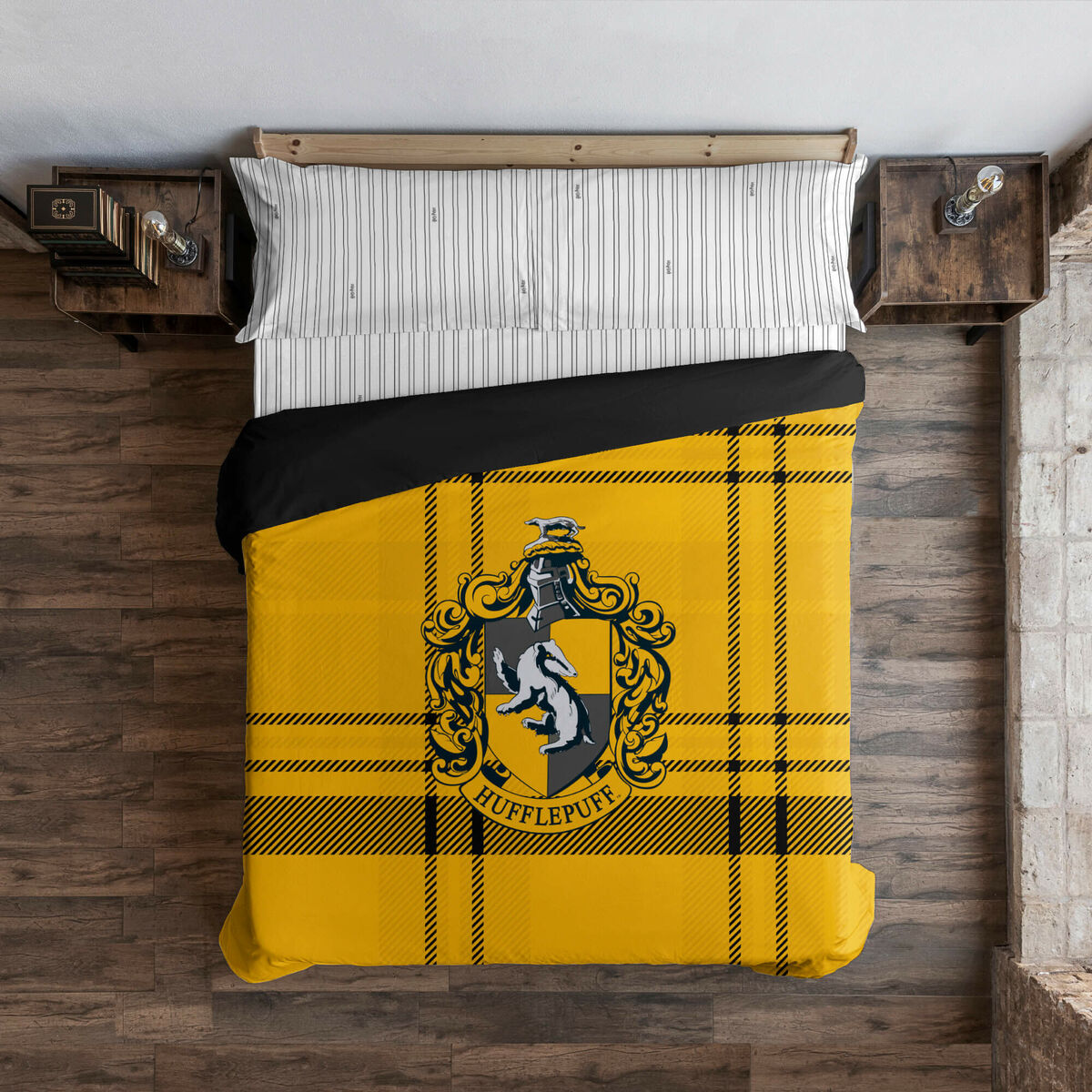 Funda Nórdica Harry Potter Classic Hufflepuff 180 x 220 cm Cama de 105