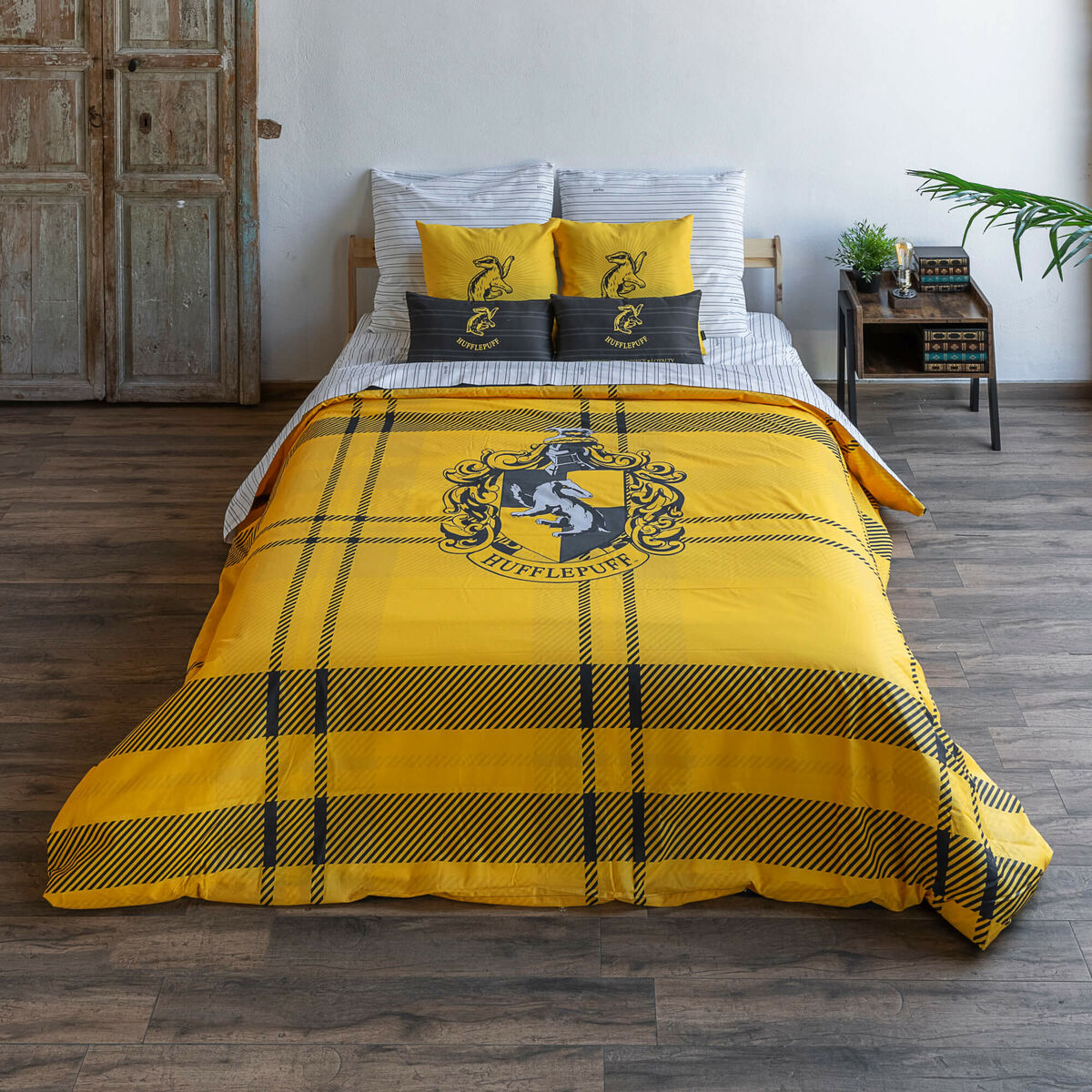 Funda Nórdica Harry Potter Classic Hufflepuff 180 x 220 cm Cama de 105