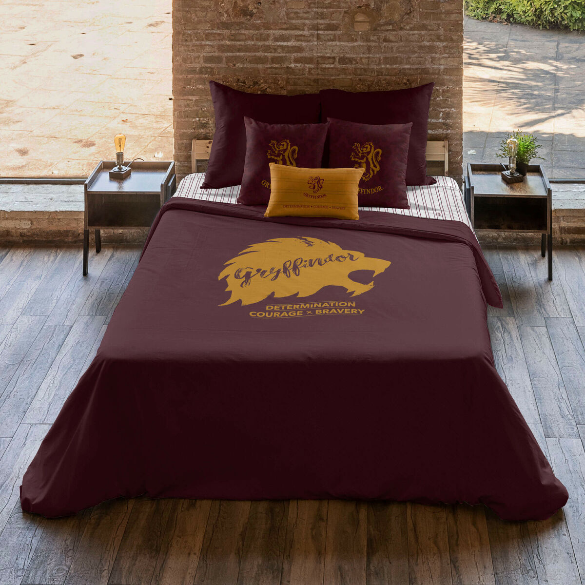 Harry Potter Gryffindor Values ​​Duvet Cover Bed 105 180 x 220 cm