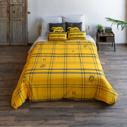 Funda Nórdica Harry Potter Hufflepuff Amarillo 180 x 220 cm Cama de 105