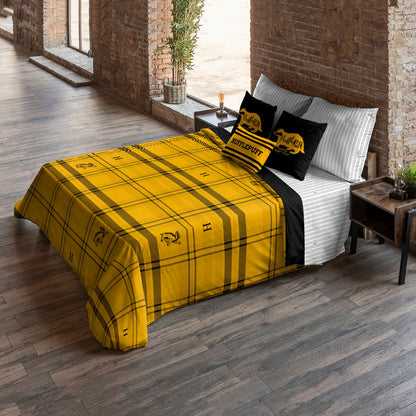 Harry Potter Hufflepuff Yellow Duvet Cover 180 x 220 cm 105 cm Bed