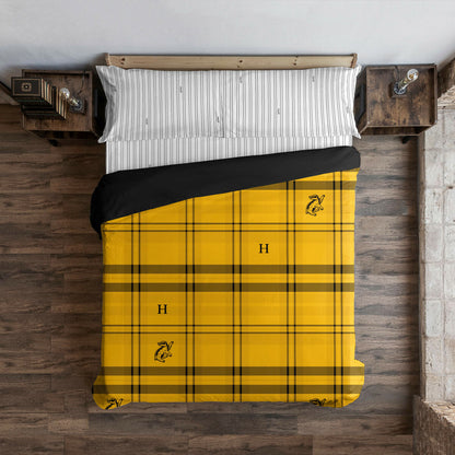 Funda Nórdica Harry Potter Hufflepuff Amarillo 240 x 220 cm Cama de 150/160