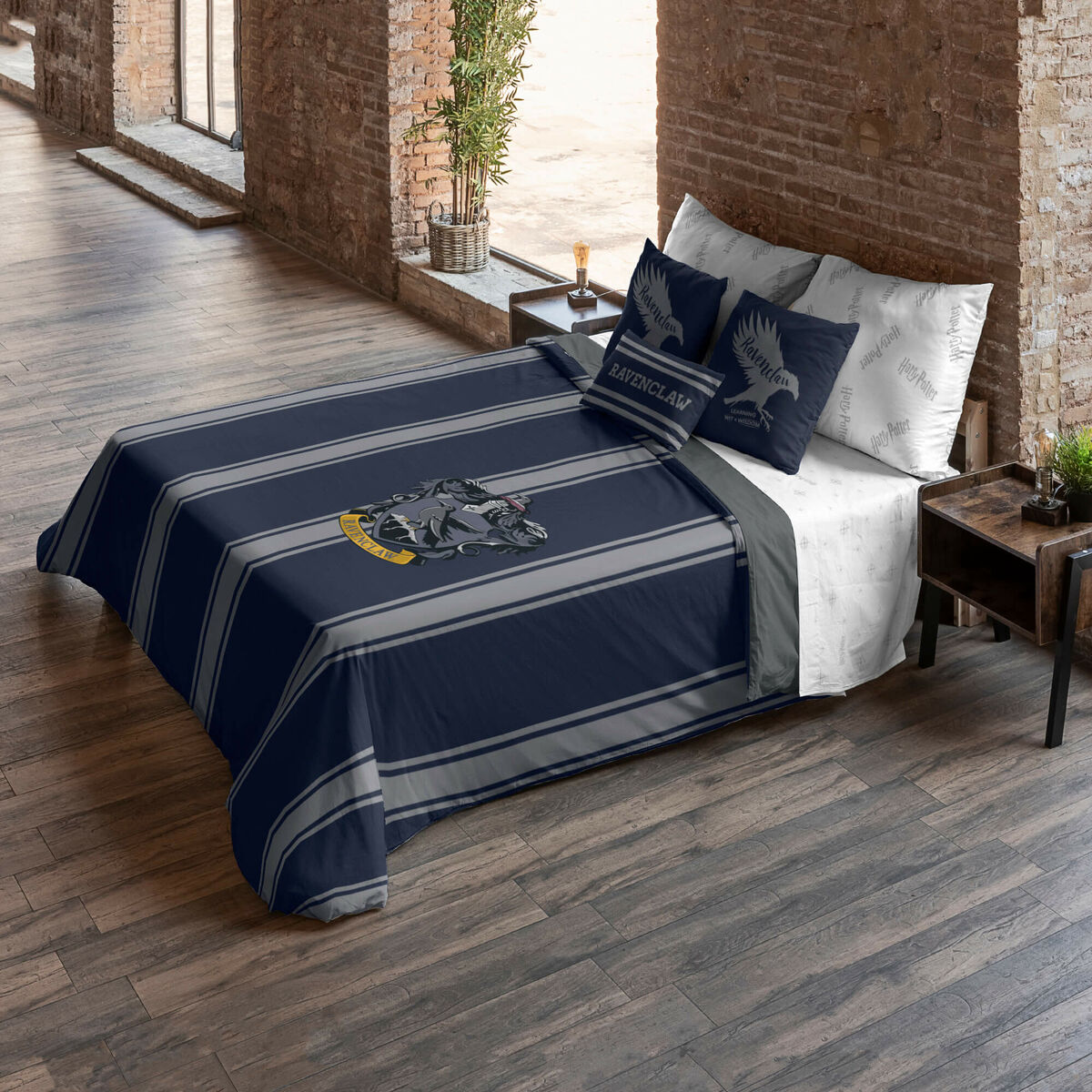 Harry Potter Ravenclaw Navy Blue Duvet Cover 140 x 200 cm Bed of 80