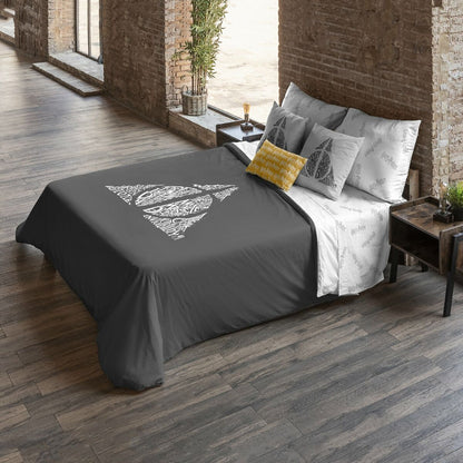 Harry Potter Deathly Hallows Duvet Cover 220 x 220 cm 135/140 bed