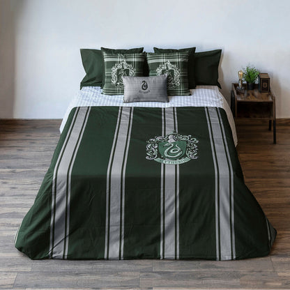 Funda Nórdica Harry Potter Slytherin 220 x 220 cm Cama de 135/140