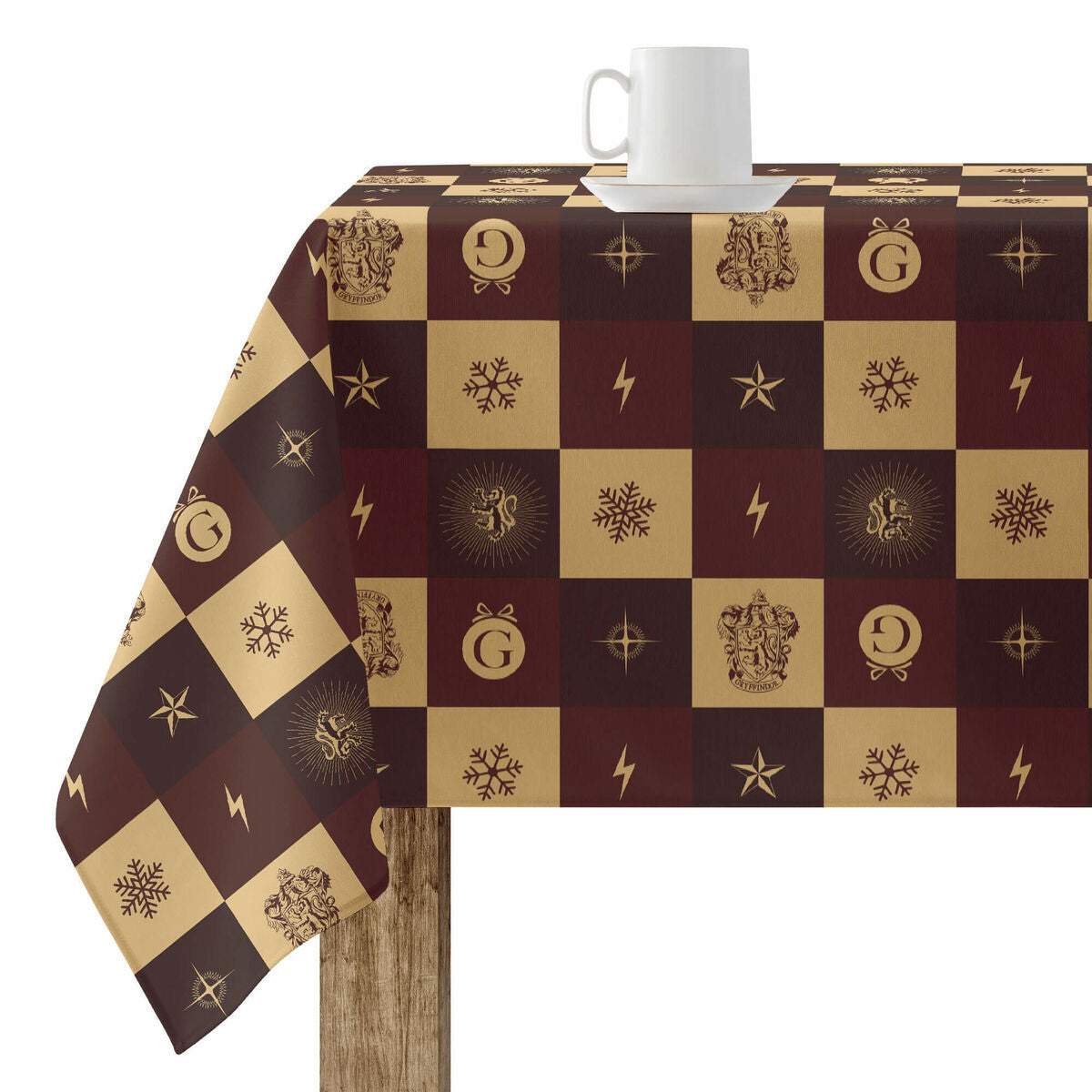 Harry Potter Gryffindor stain-resistant resin tablecloth 200 x 140 cm