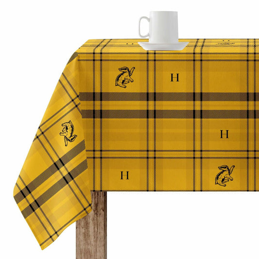 Mantel resinado antimanchas Harry Potter Hufflepuff 140 x 140 cm