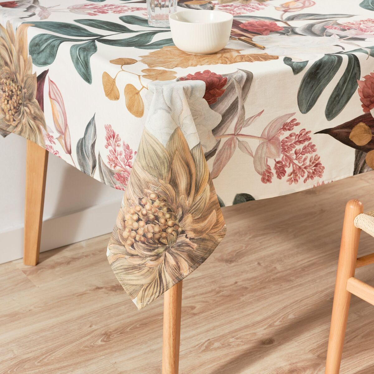 Belum stain-resistant tablecloth 0120-292 250 x 140 cm Tropical