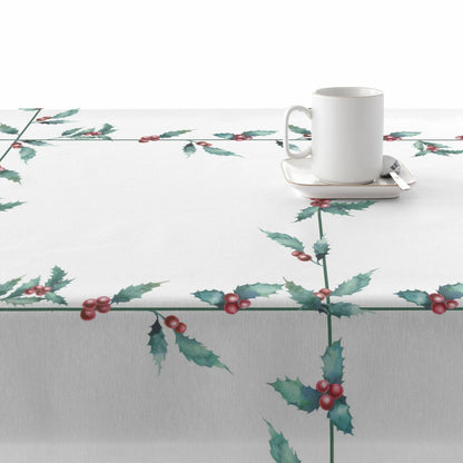 Mantel resinado antimanchas Belum White Christmas 140 x 140 cm