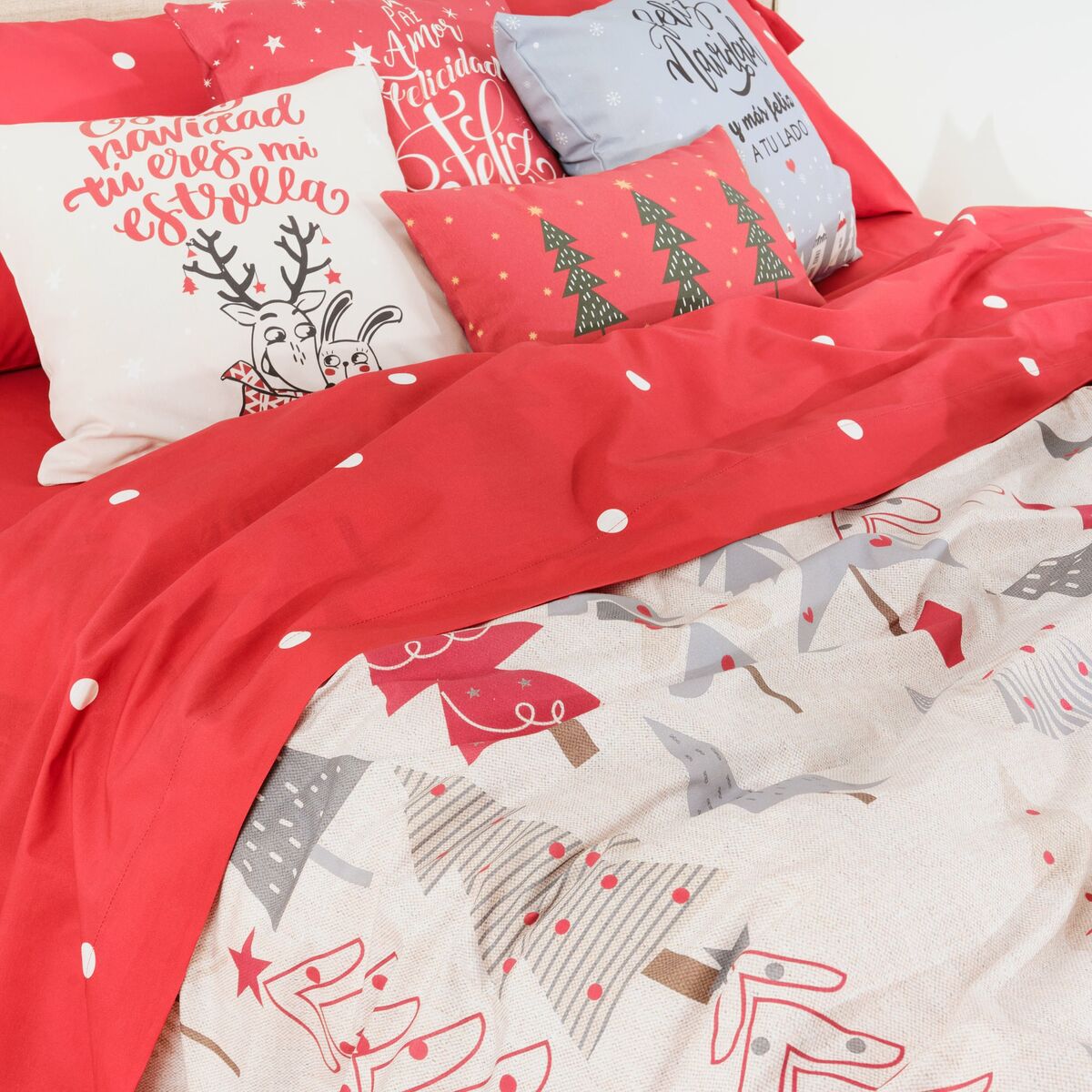 Lapland Decolored Duvet Cover 155 x 220 cm Bed of 90