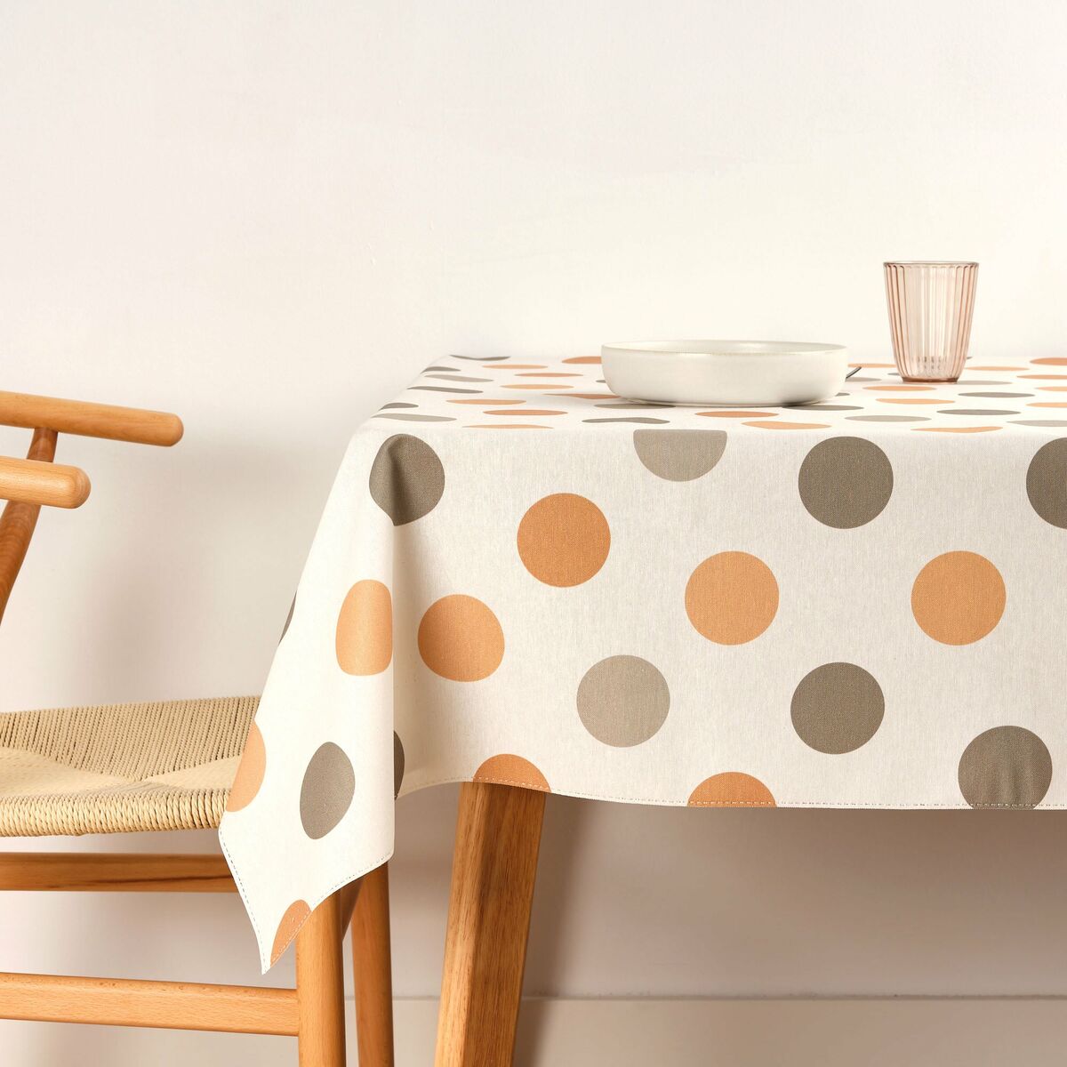 Stain-resistant tablecloth Belum 0120-309 300 x 140 cm Circles