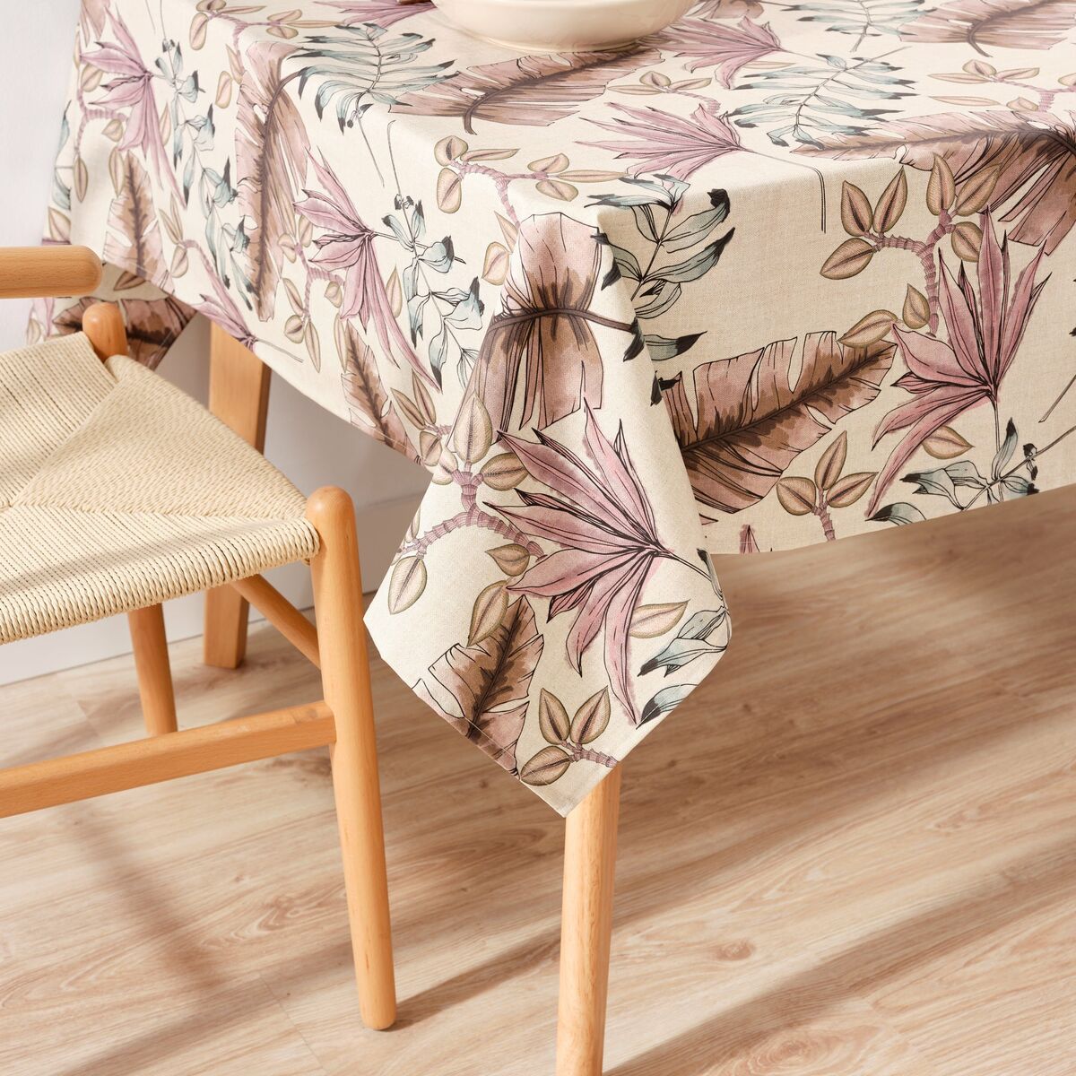 Belum Tablecloth 0120-314 Beige 100 x 80 cm Flowers