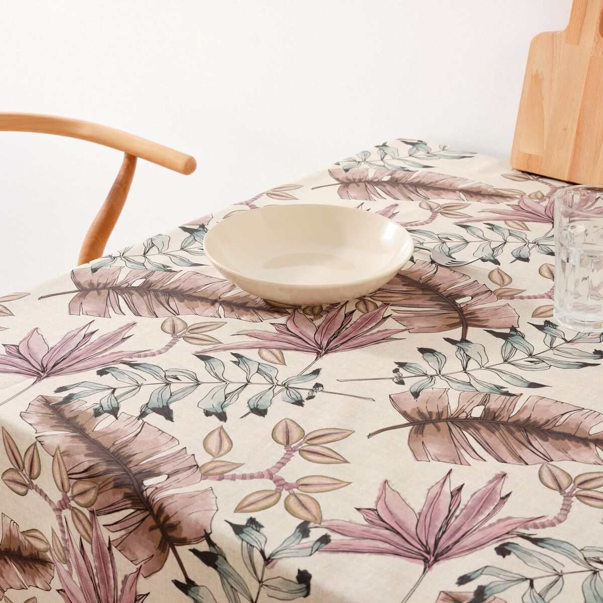 Belum Tablecloth 0120-314 Beige 100 x 80 cm Flowers