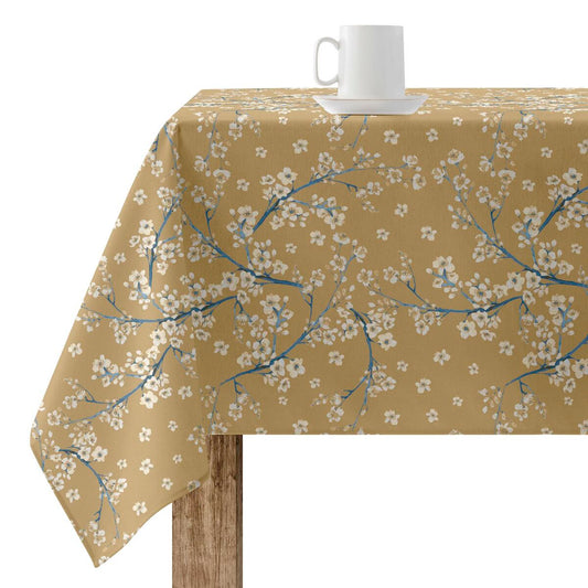 Belum Tablecloth 0120-330 Mustard 250 x 155 cm Flowers