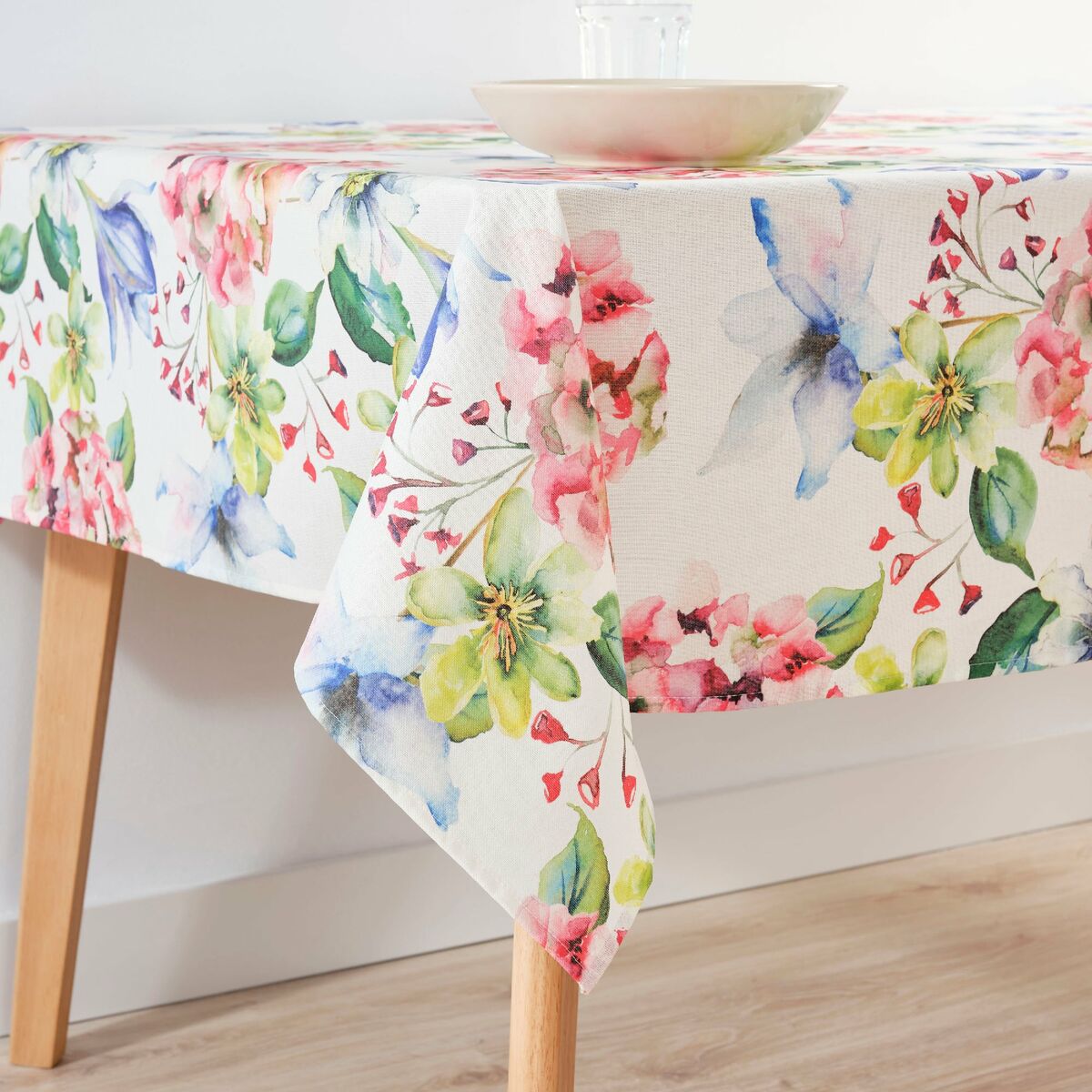 Belum stain-resistant tablecloth 0120-366 Flowers 200 x 140 cm